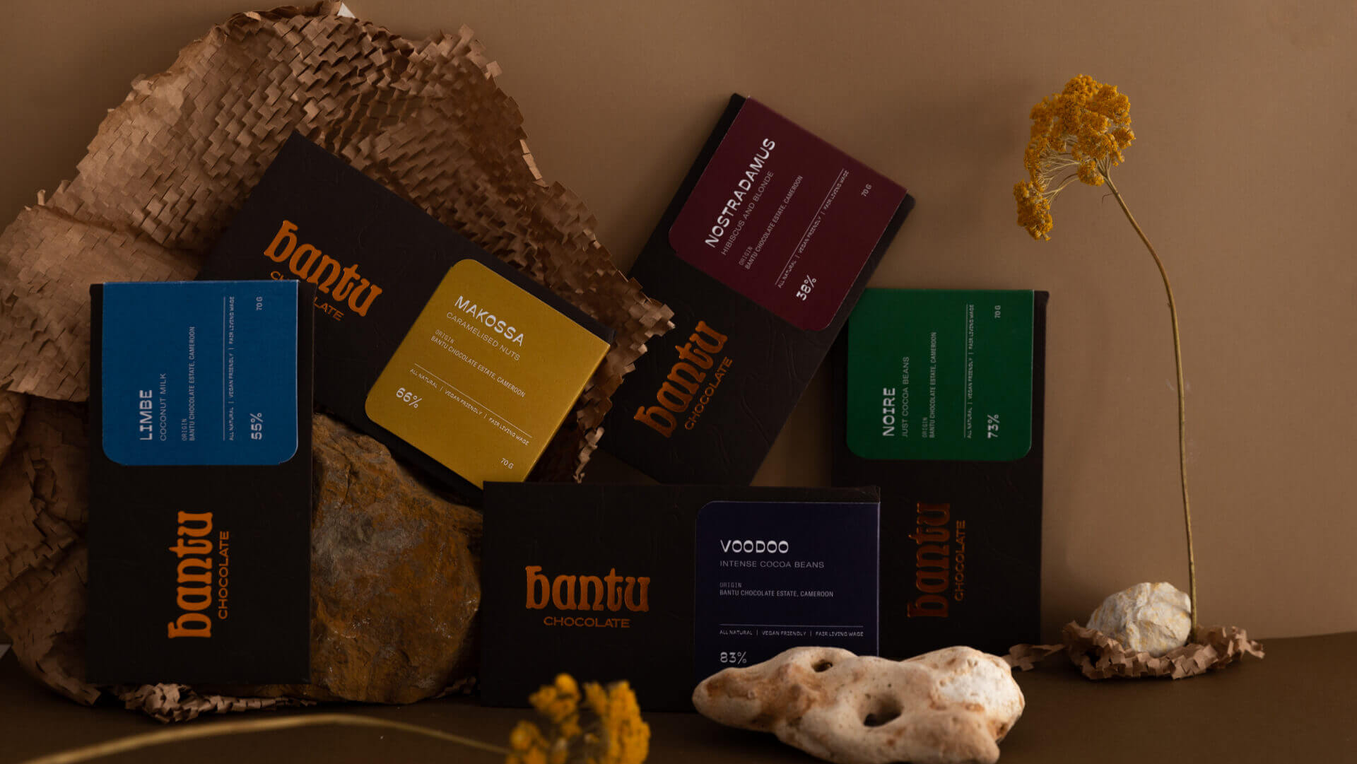 Bantu chocolate labels