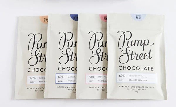Pump Street Artisan Chocolate Bars UK