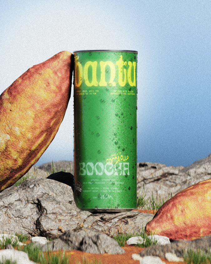 Boocha is a nutrient-rich cacao pulp juice kombucha