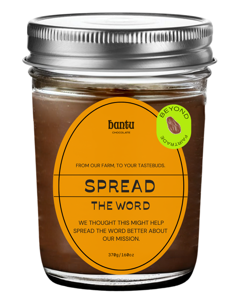 chocolate spread containing cacao and maca among other ingredients