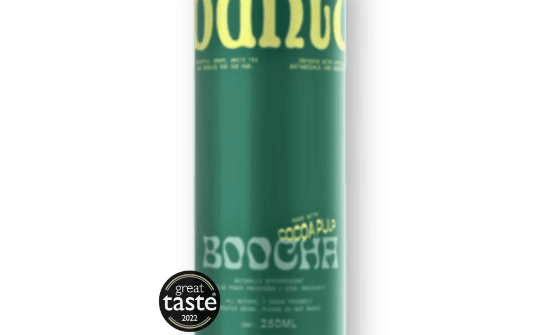 A can of Boocha drink