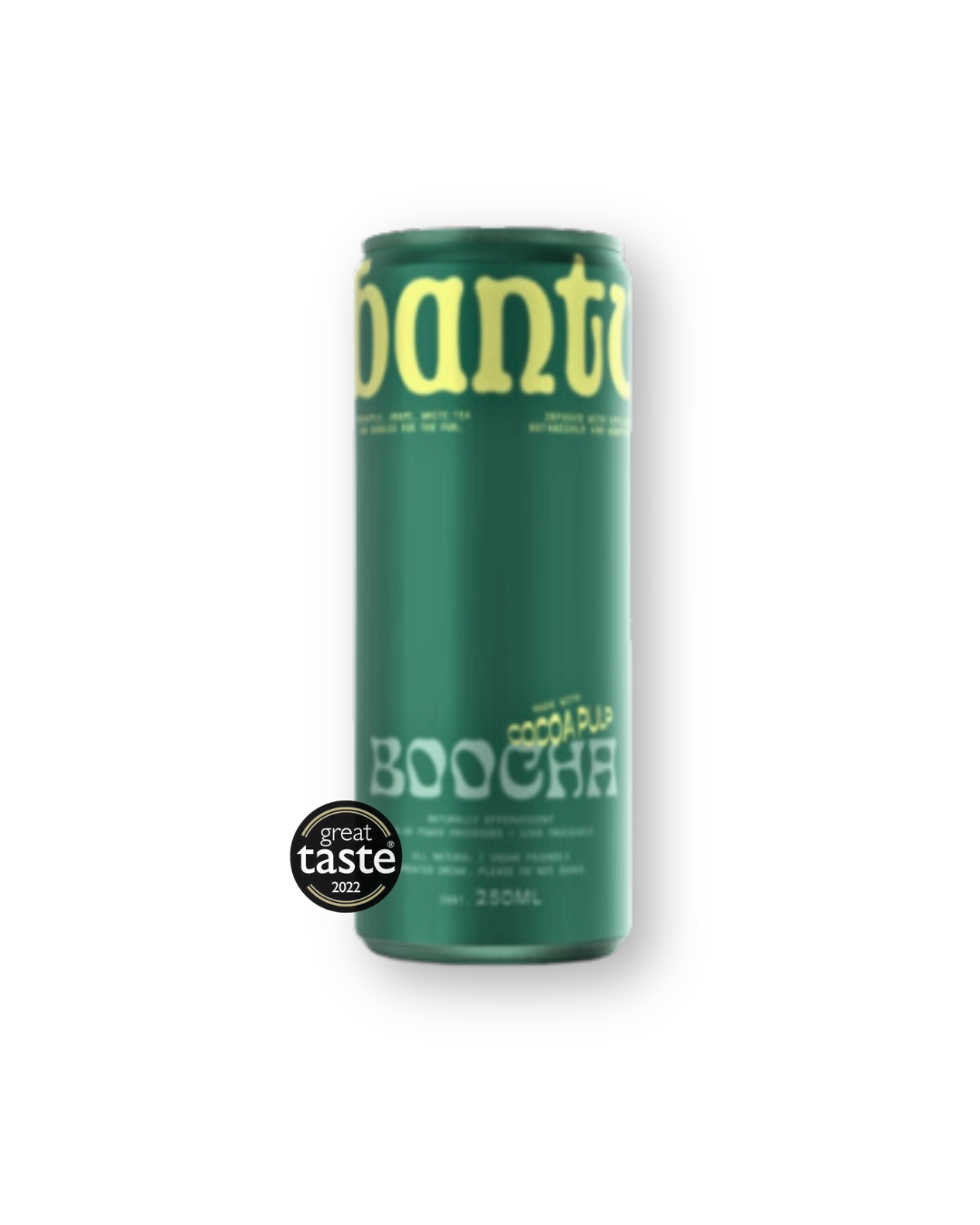 A can of Boocha drink